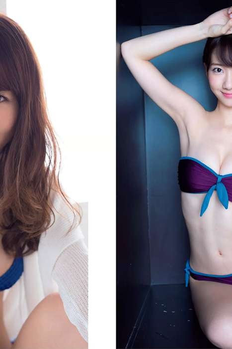 [Flash杂志写真]ID0025 2015 No.06.16 岸明日香 AKB48 手束真知子 小松千春 山本彩 塩地美澄 [51P]--性感提示：玉乳无法抗拒骚货私密照出水芙蓉