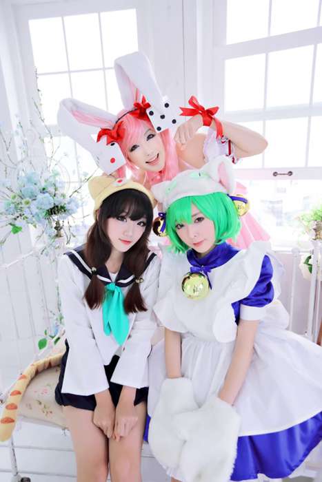 [韩国团体Spiral Cats螺旋猫Cosplay写真]ID0008 Di Gi Charat