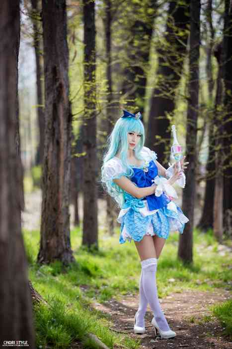 [韩国团体Spiral Cats螺旋猫Cosplay写真]ID0012 Heartcatch 光之美少女！