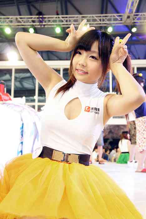 [唯美写真杂集]ID0195 [ChinaJoy]2013 光宇游戏两大萌妹子34--性感提示：妹纸丰臀人妻失去抵抗妖娆